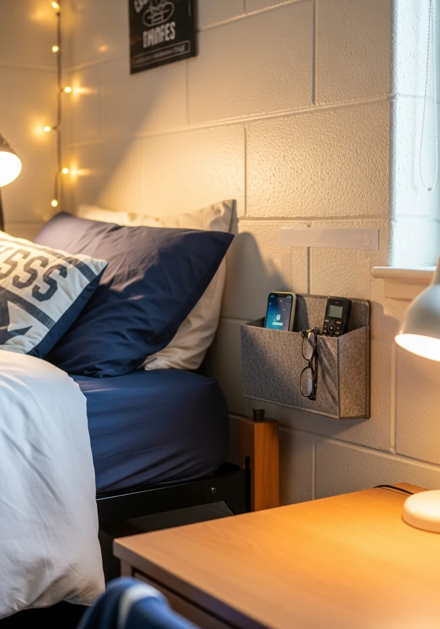 30. Bedside Wall Caddy