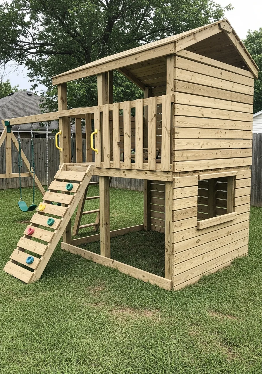 10. Pallet Playhouse