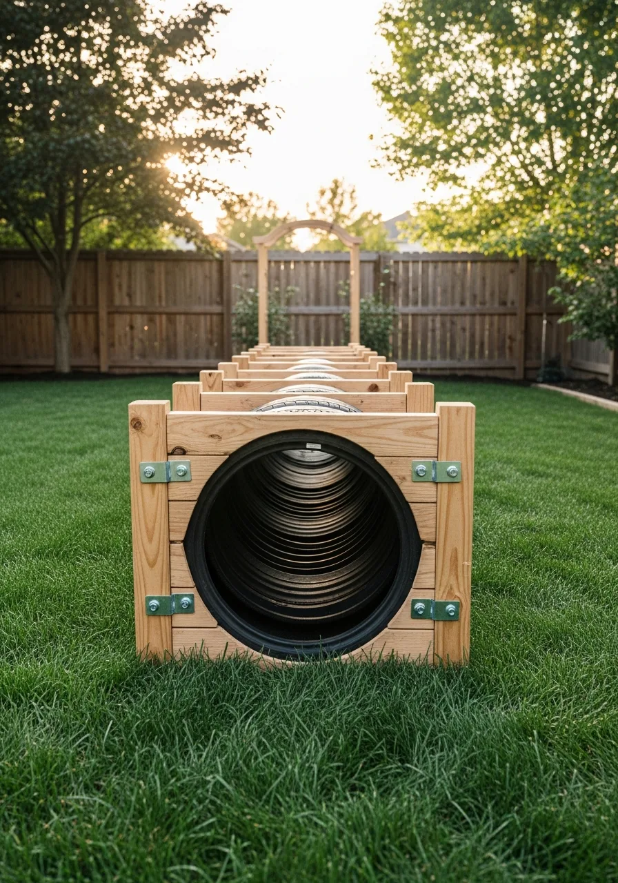 17. Backyard Tunnel Course