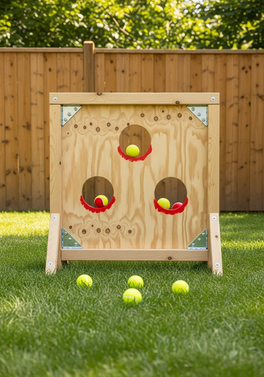 20. Backyard Ball Toss Game