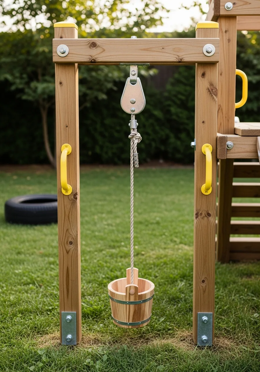 26. Toy Pulley System