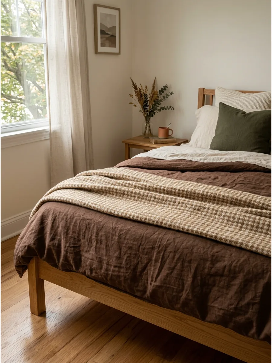 49. Houndstooth Blanket Layer