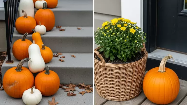 55 Beautiful Fall Front Porch Decor Ideas