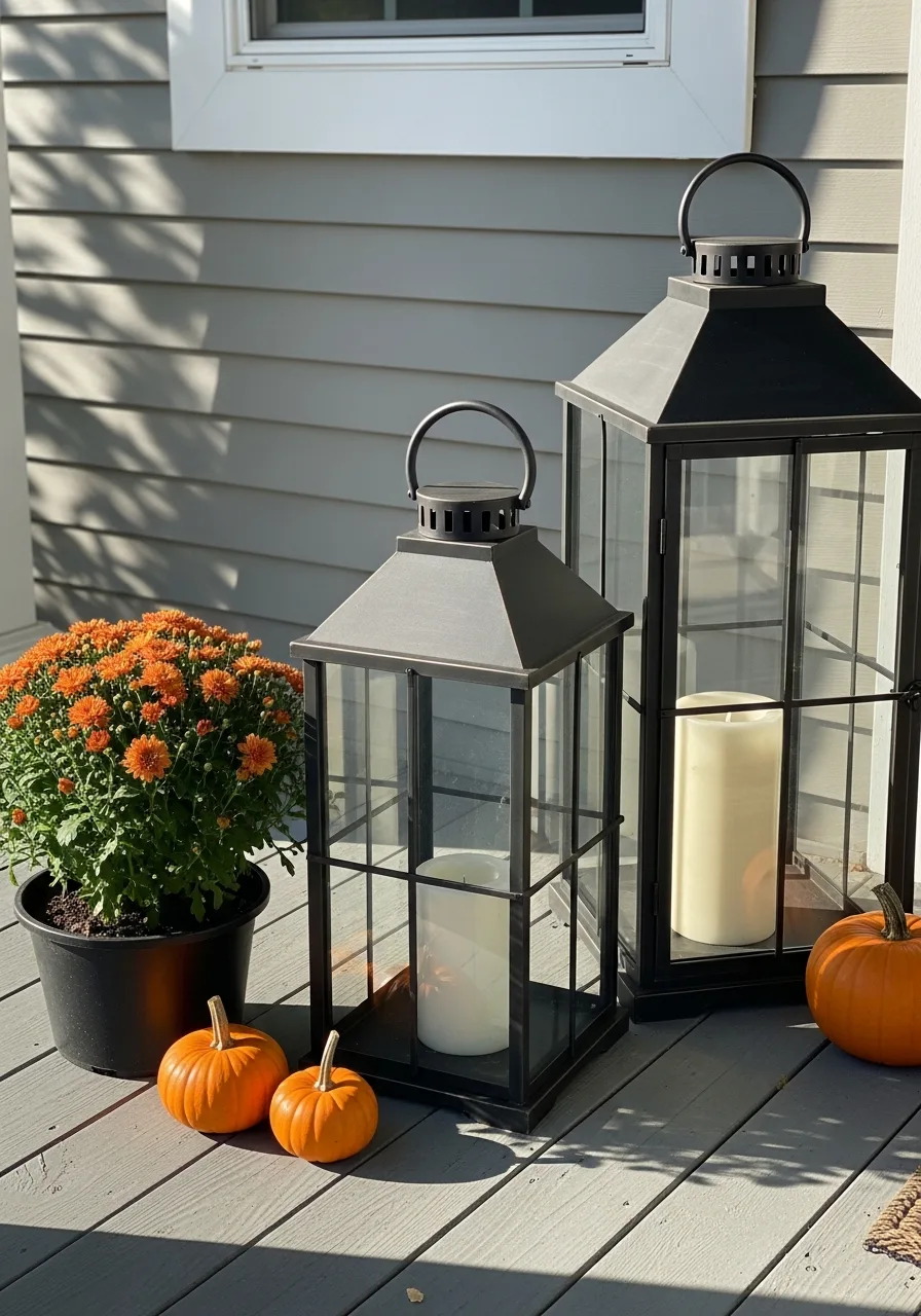 11. Oversized Black Lanterns