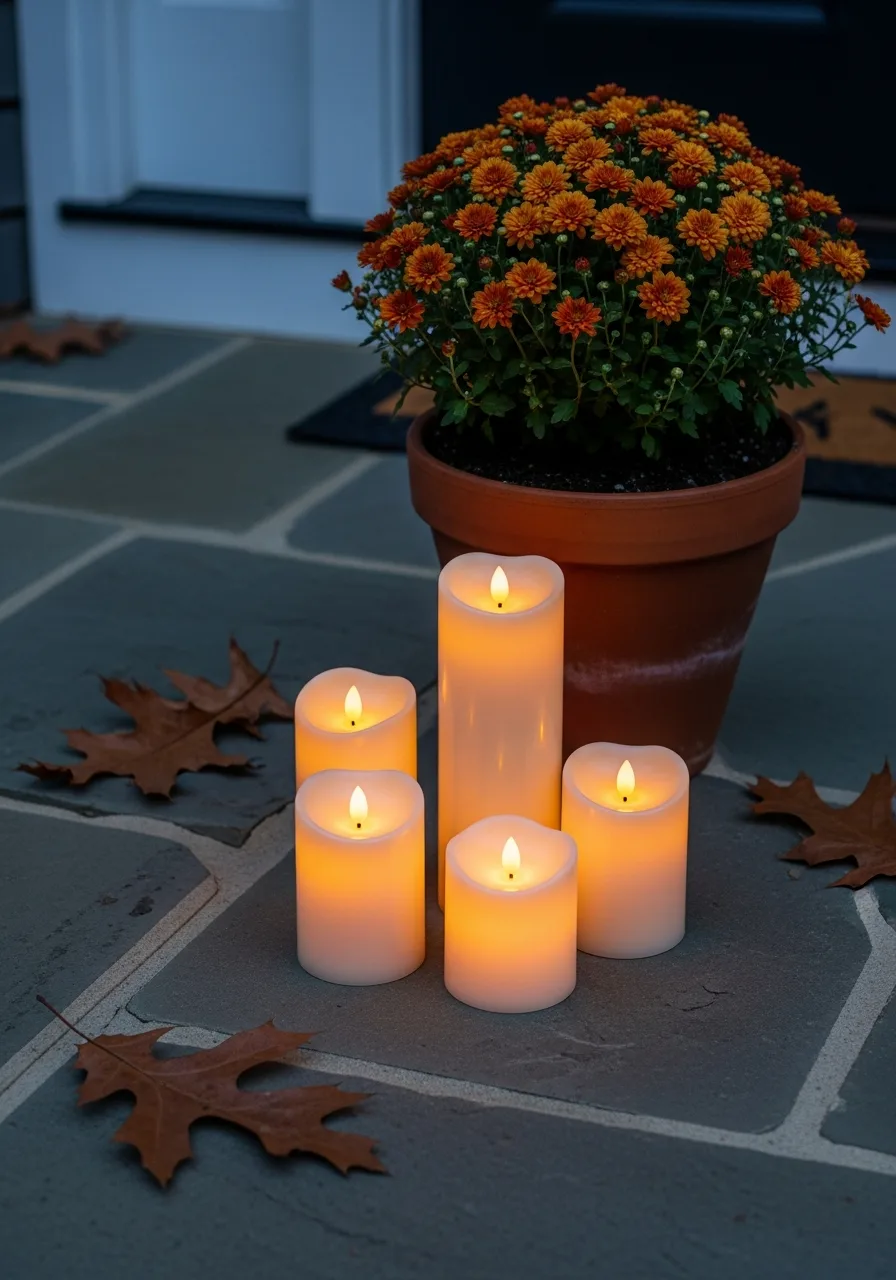 12. Create a Candlelit Porch