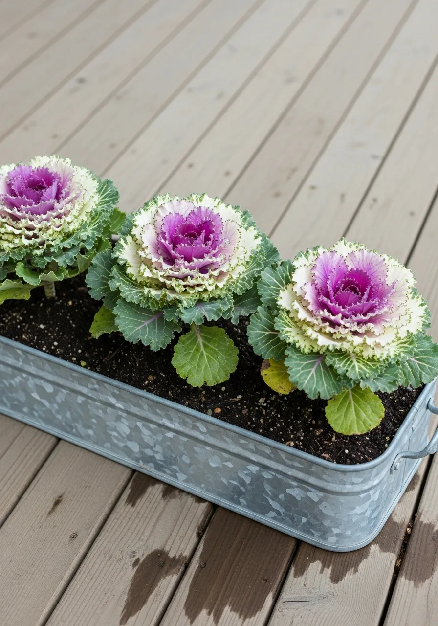 21. Ornamental Kale and Cabbage