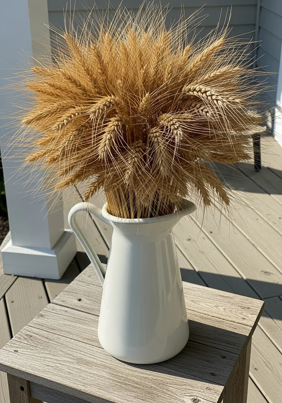 25. Textured Dried Wheat Bundles