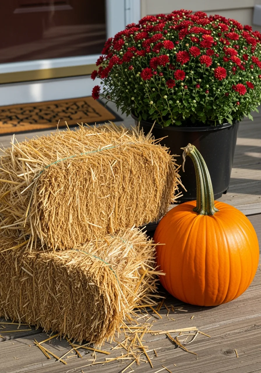 26. Functional Hay Bale Platforms