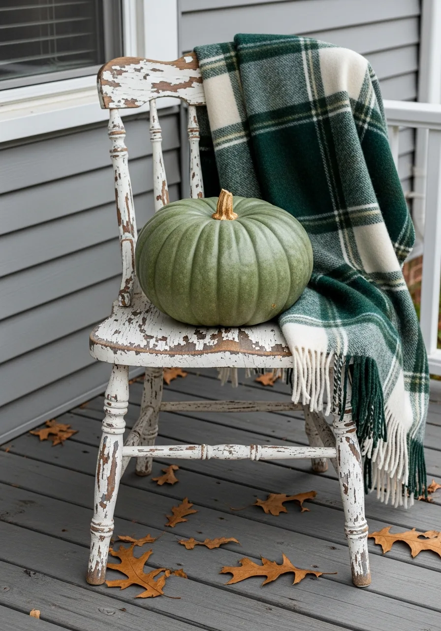 28. Antique Chair Porch Accent
