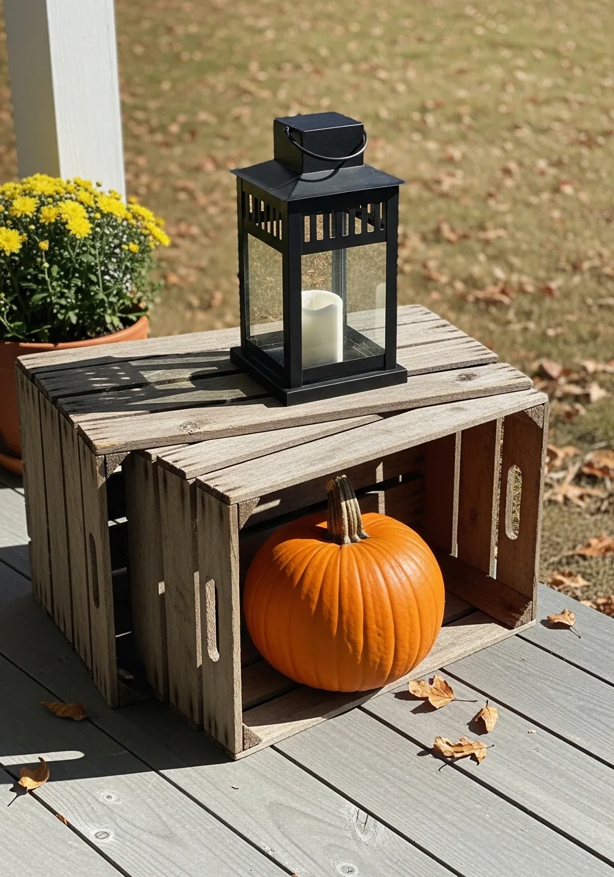 40. Rustic Farmhouse Porch Style