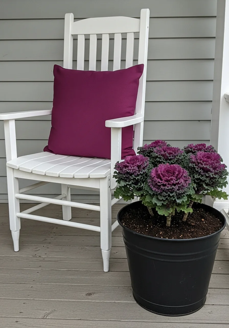 5. Burgundy and Plum Accents