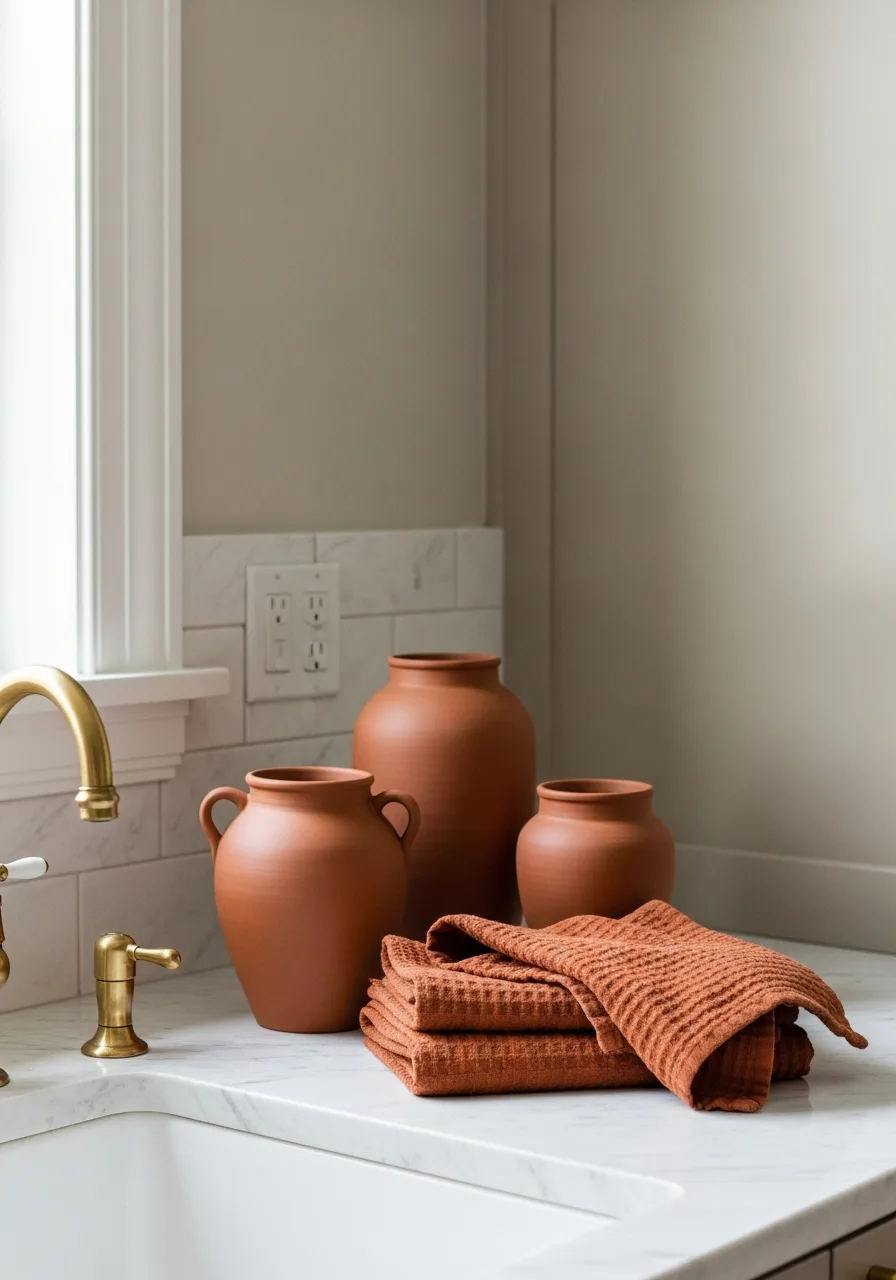1. Layer Warm Earth Tones