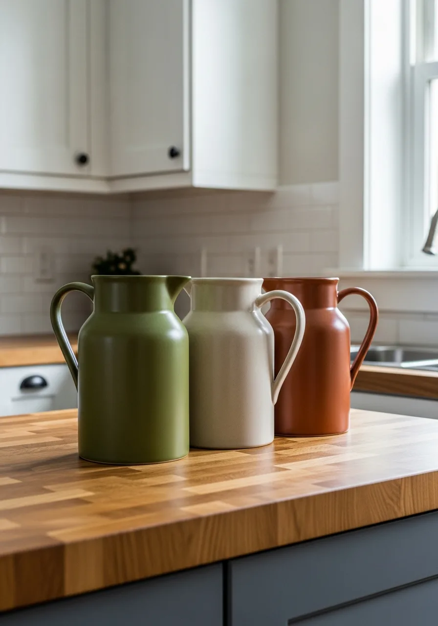 19. Decorate With Fall Pottery