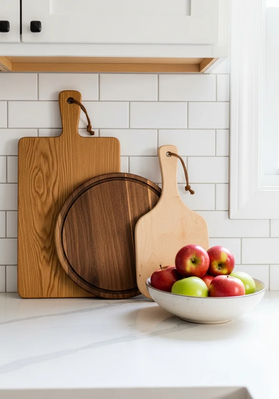 22. Arrange Decorative Cutting Boards