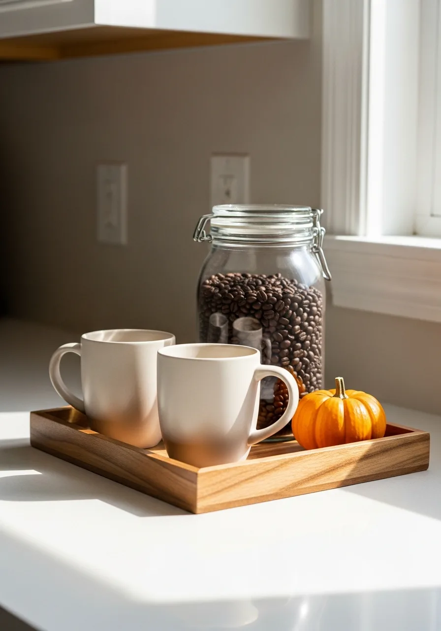25. Create Fall Coffee Station