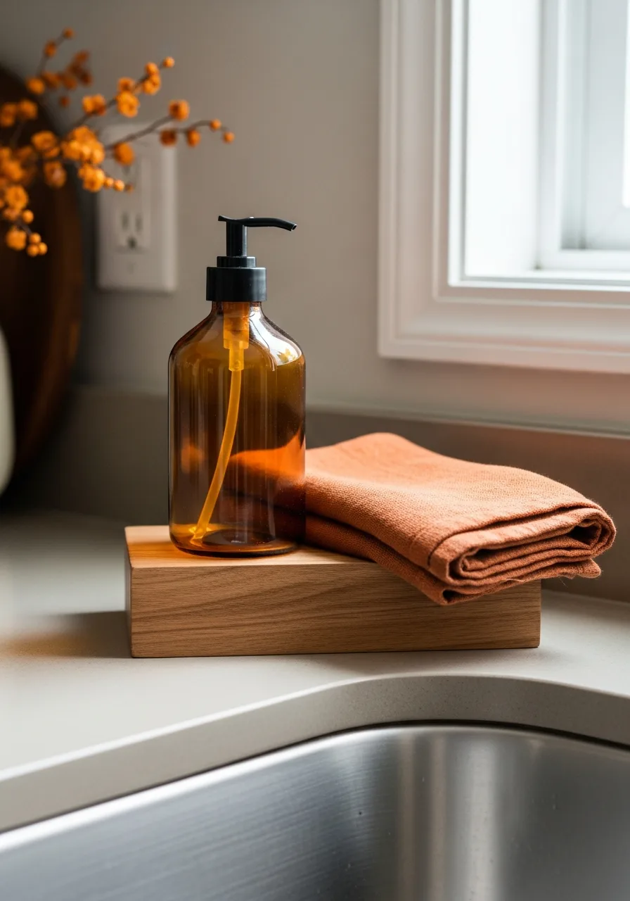 30. Style the Sink Area