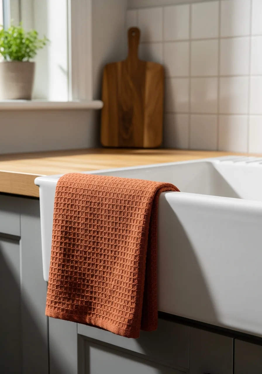 31. Add Fall Kitchen Towels