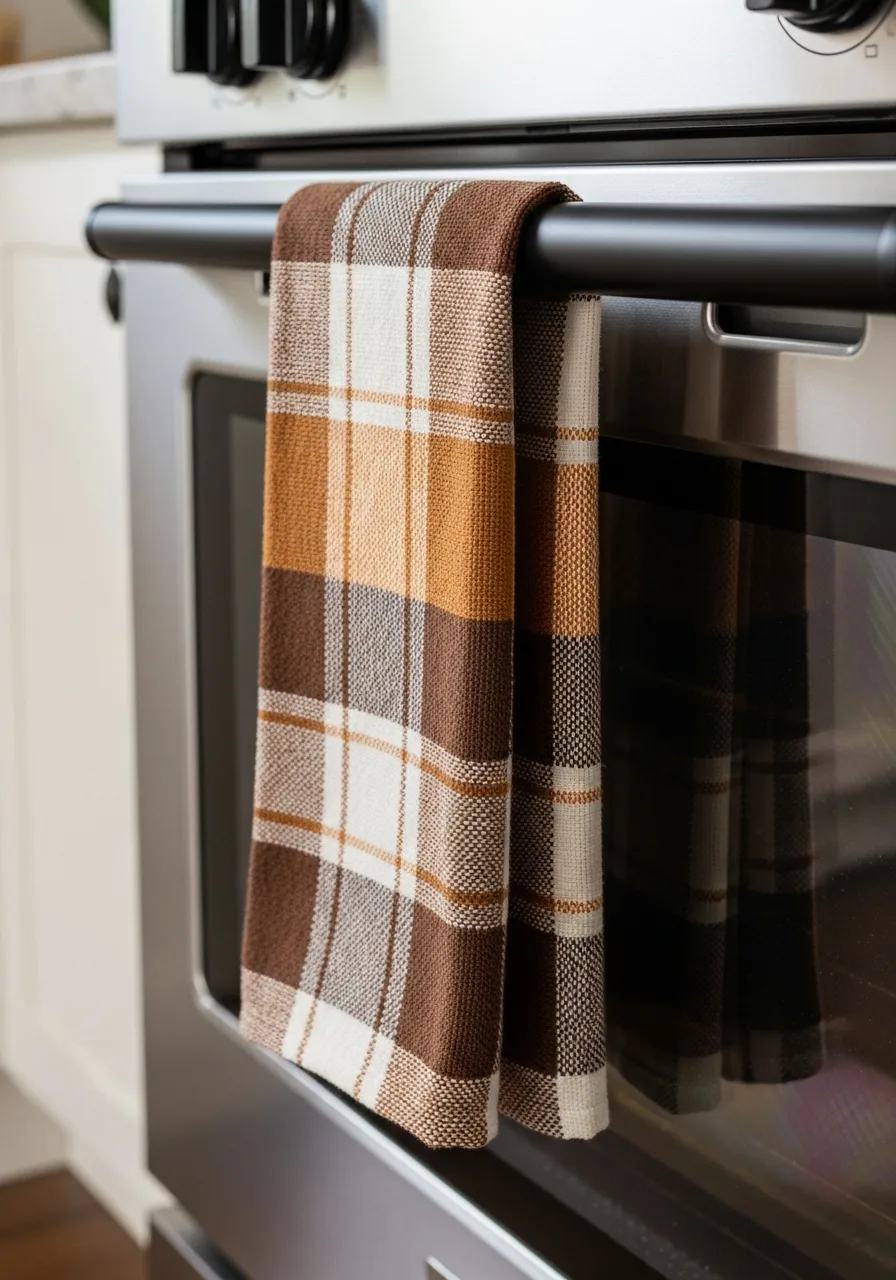 32. Hang Towels From Oven Handles