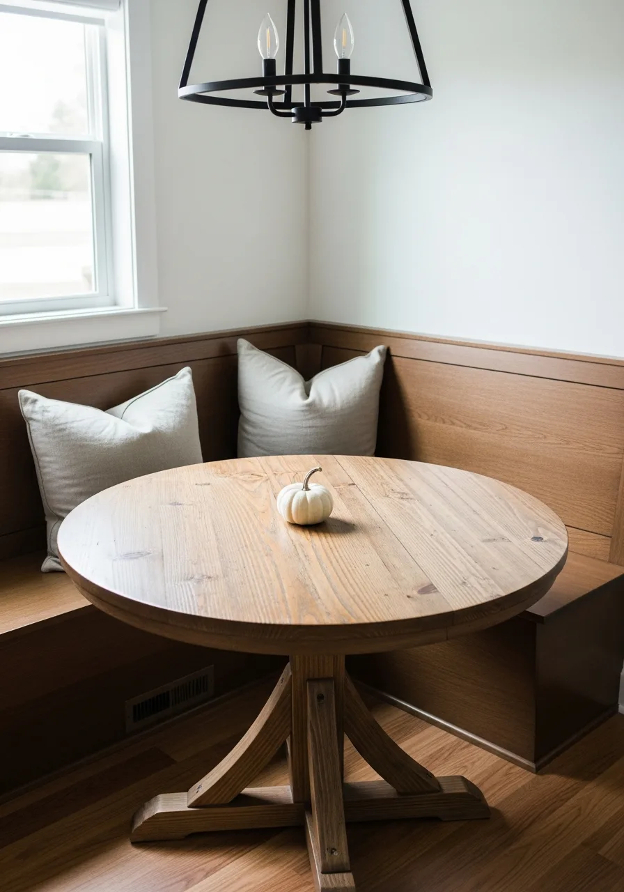 36. Decorate a Fall Breakfast Nook