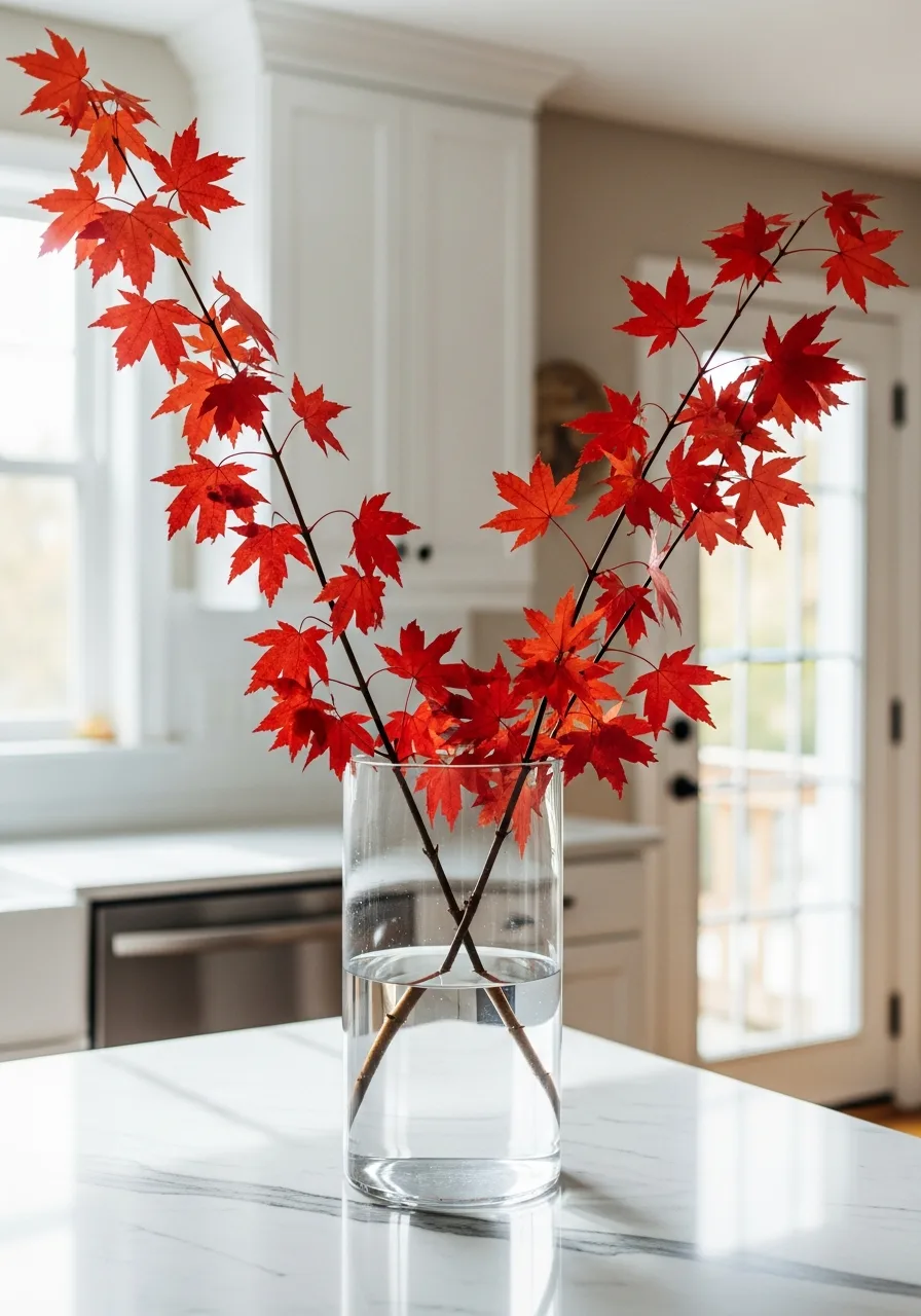 44. Add Foraged Autumn Branches
