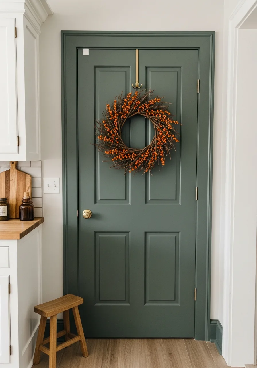 46. Create a Fall Pantry Entrance