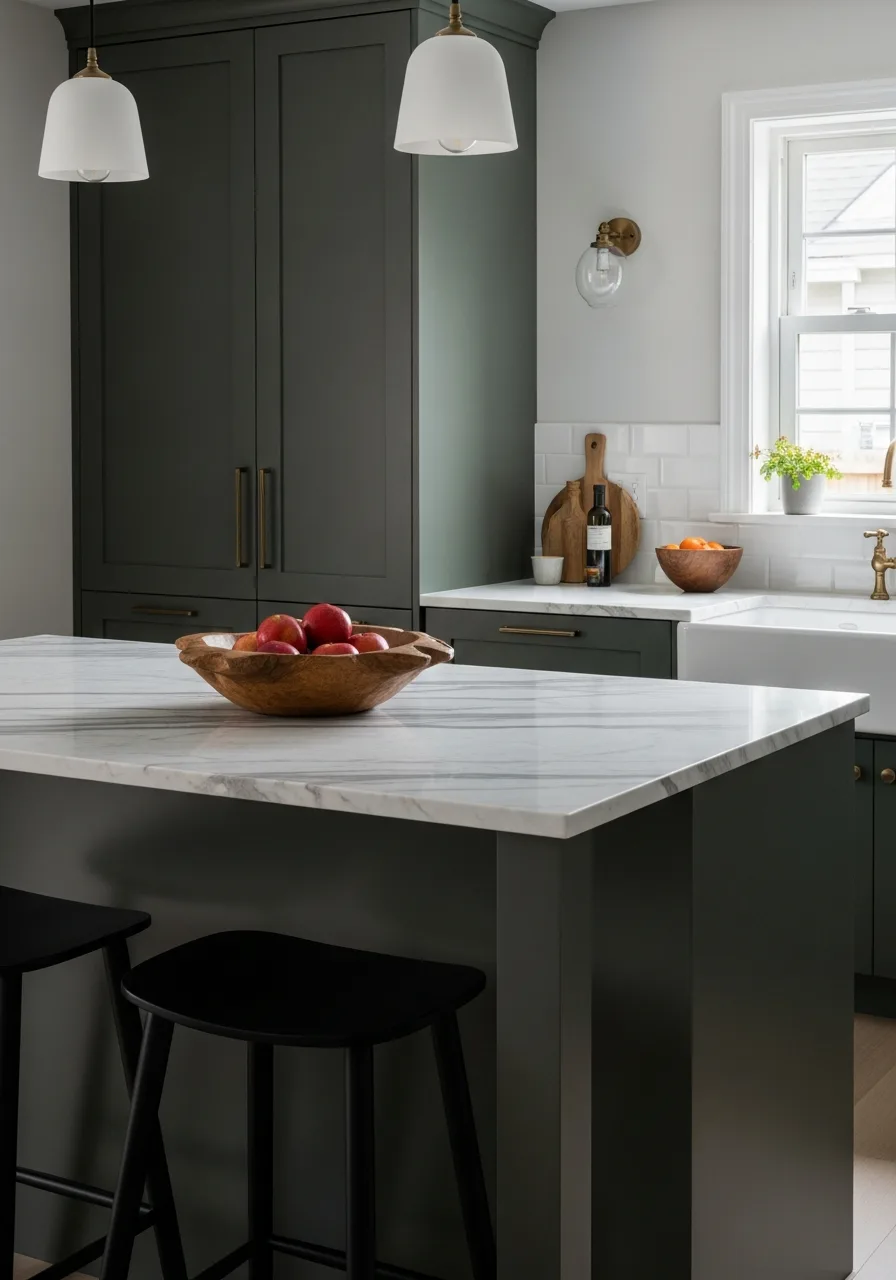 7. Moody Palette Kitchen Accents