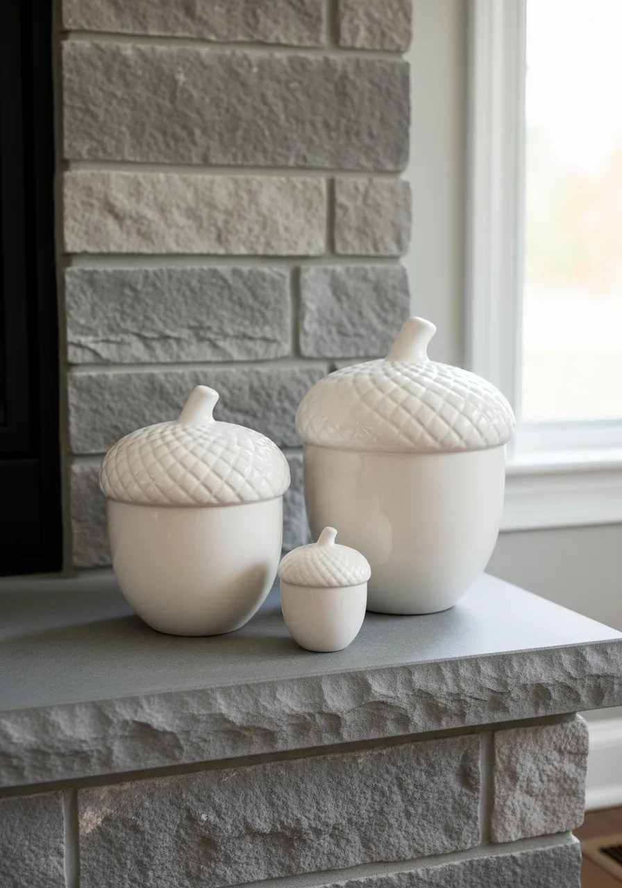 11. Cohesive Ceramic Acorn Clusters