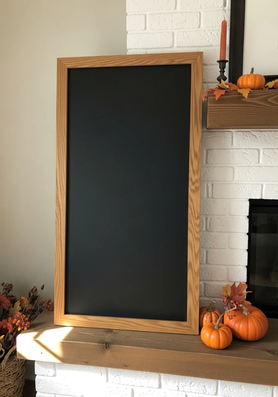 33. Oversized Slate Chalkboard Focal
