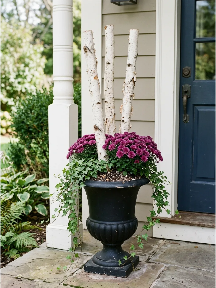 38. Tall Birch Branch Arrangement