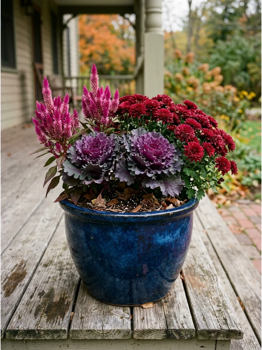 43. Rich Jewel Tone Fall Mix