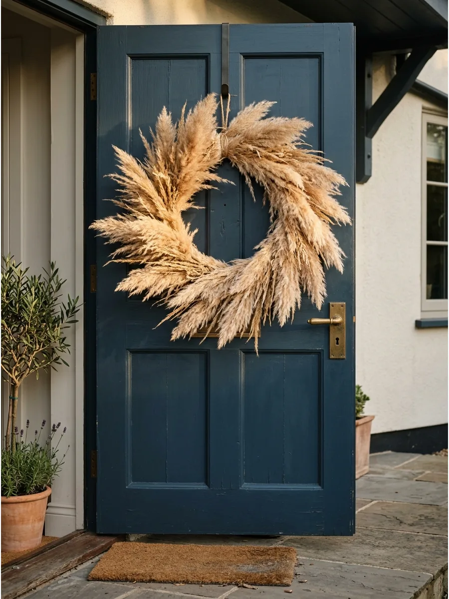 14. Wild Ornamental Grass Wreath