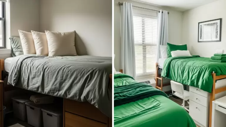 35 Trendy Green College Dorm Decor Ideas