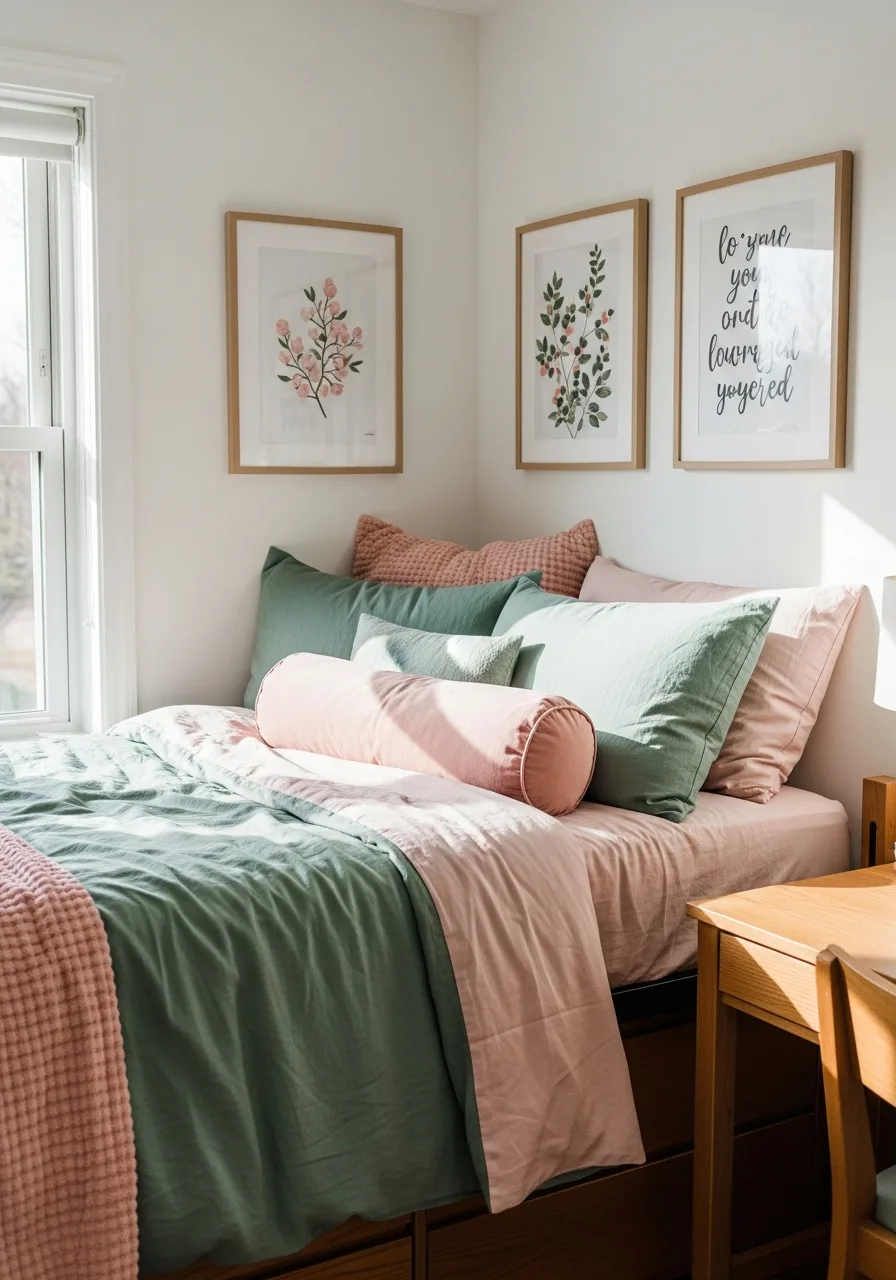 12. Green and Pink Dorm