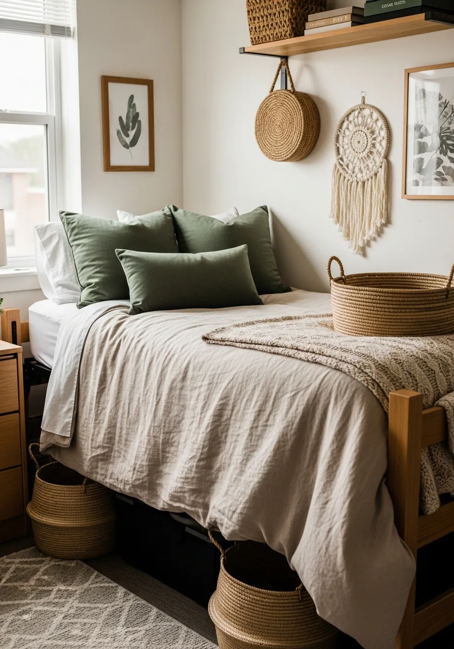 14. Green and Beige Room