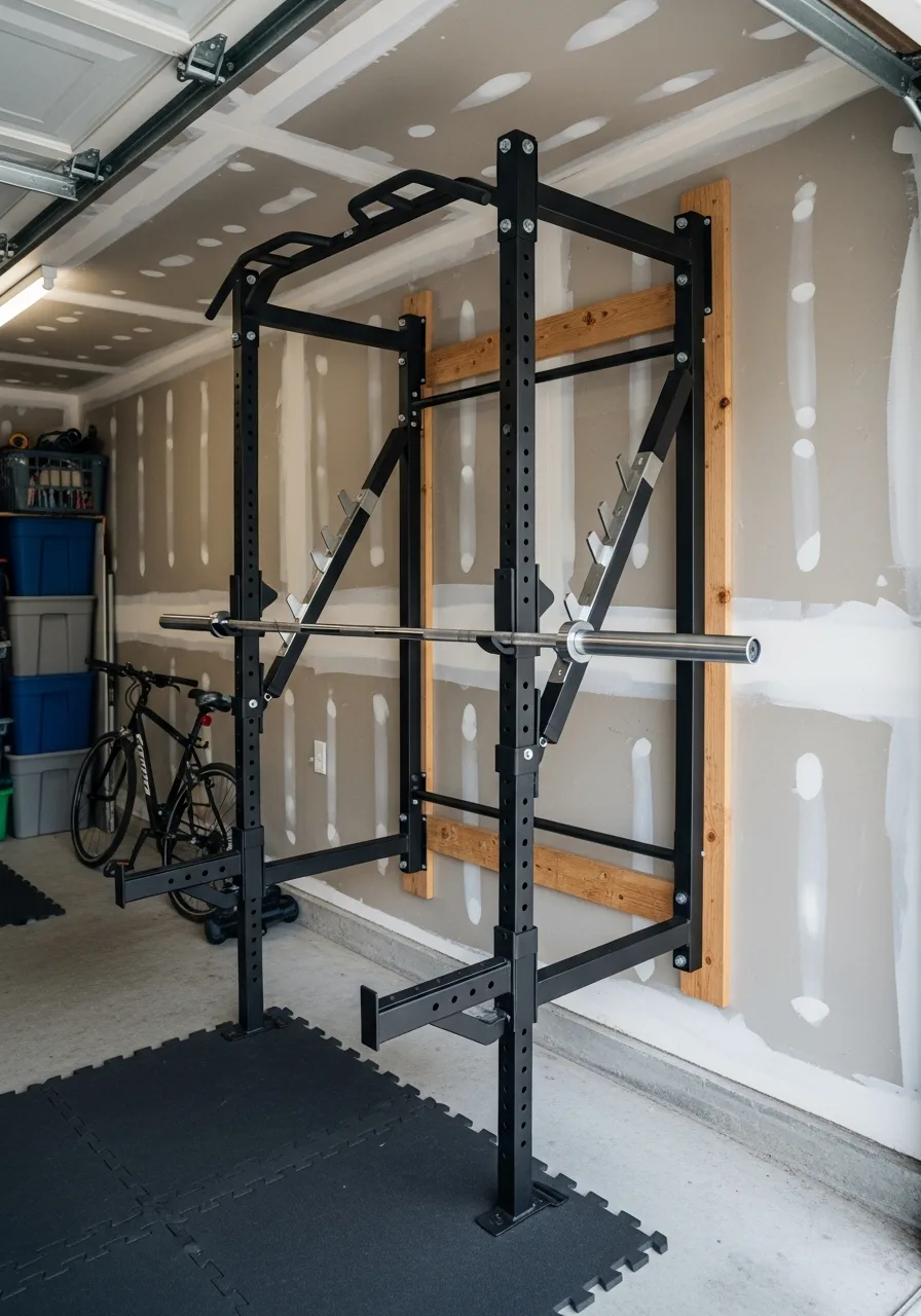 1. Folding Wall Power Rack