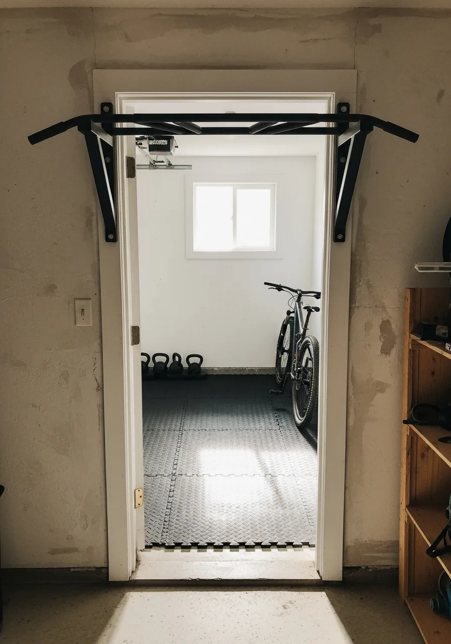 10. Doorway Pull Up Bar