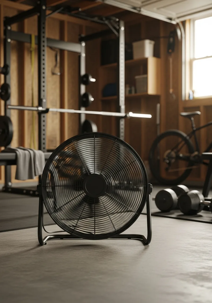 18. High Velocity Floor Fan