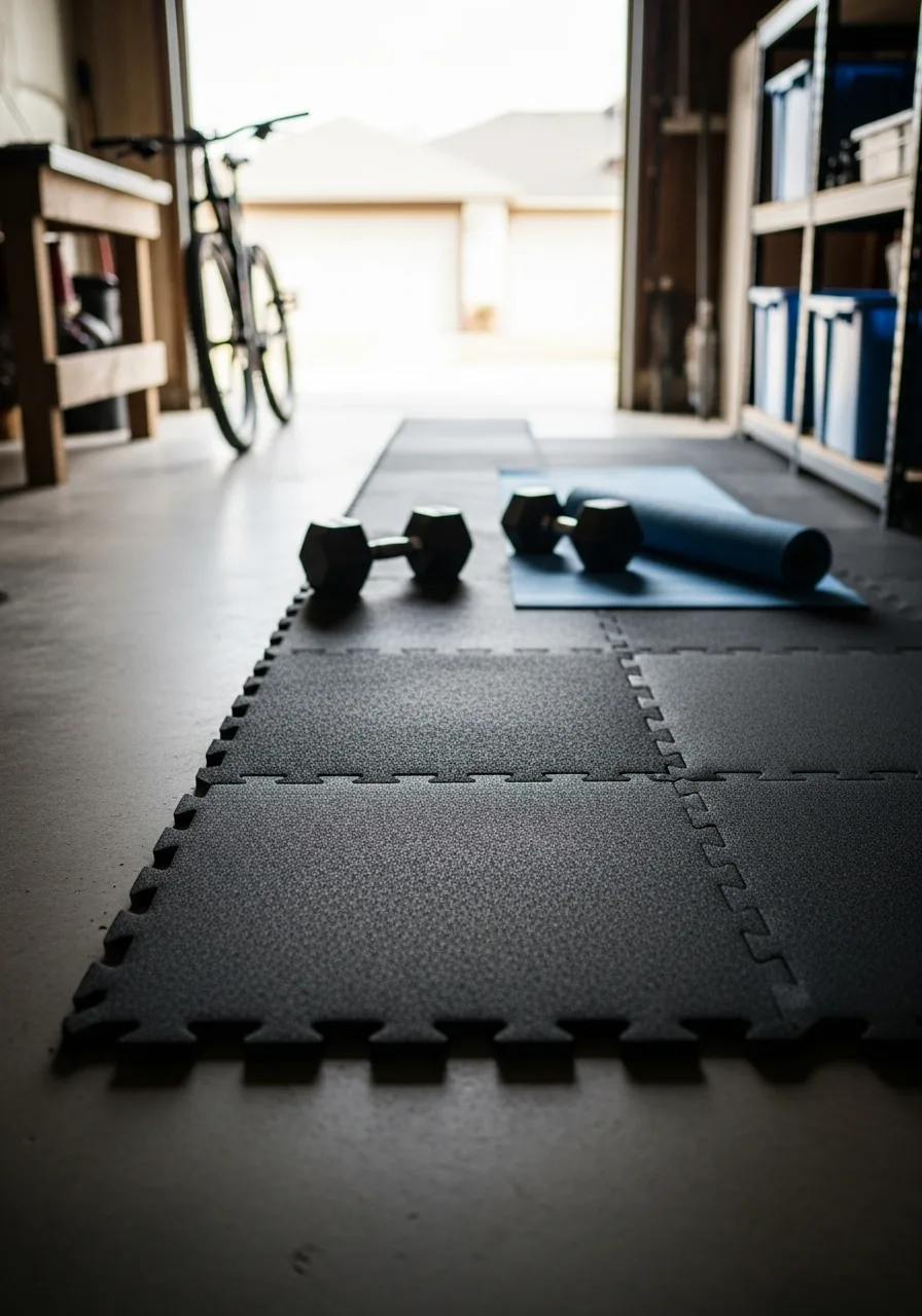 2. Interlocking Foam Floor Tiles