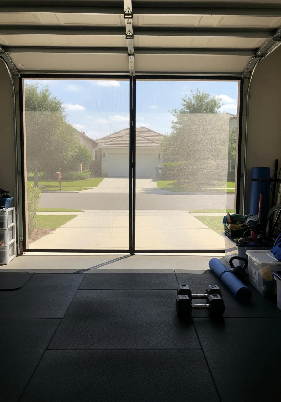 23. Garage Door Screen