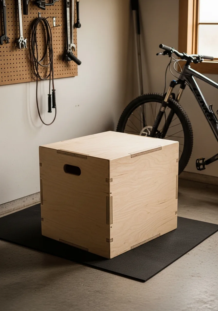 33. 3-in-1 Wooden Plyo Box