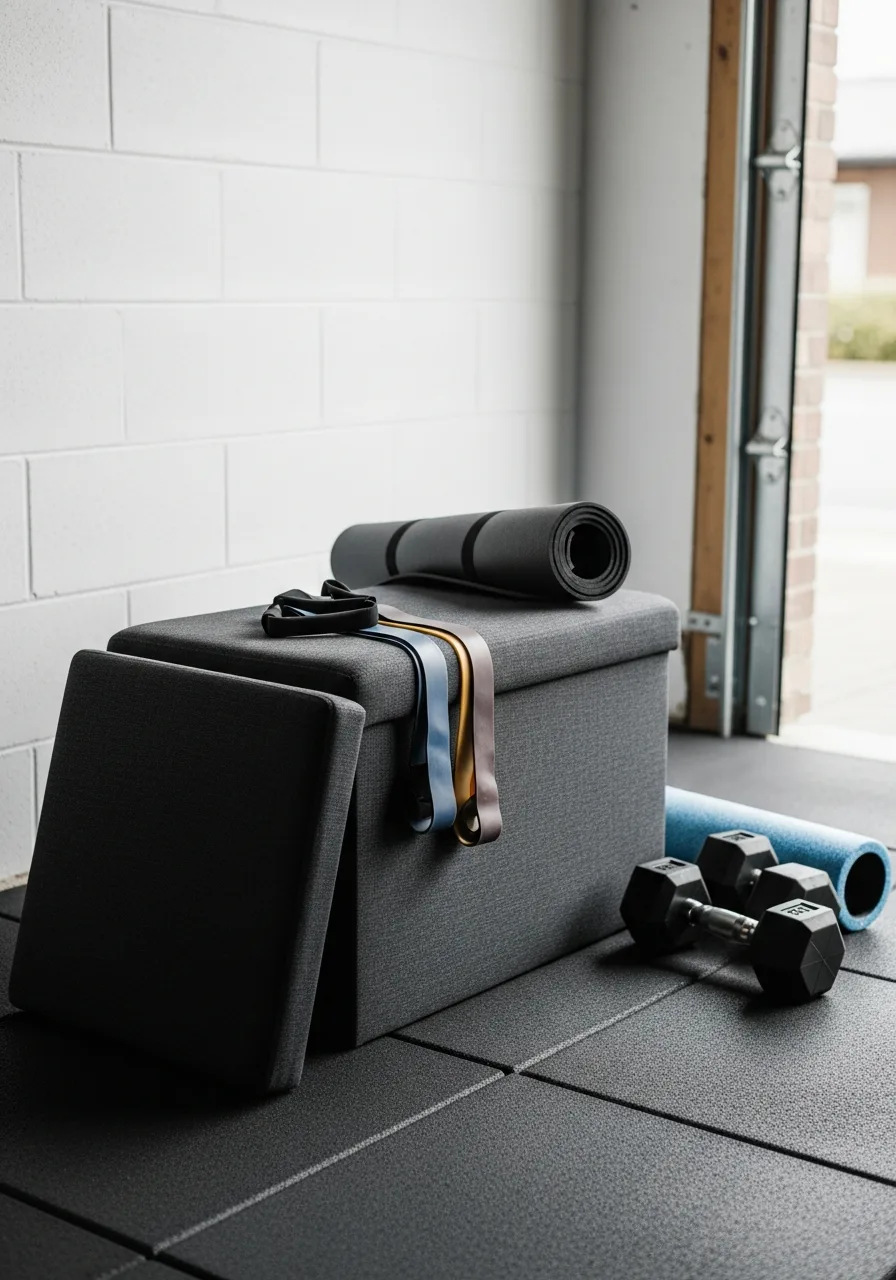 42. Storage Ottoman Bench