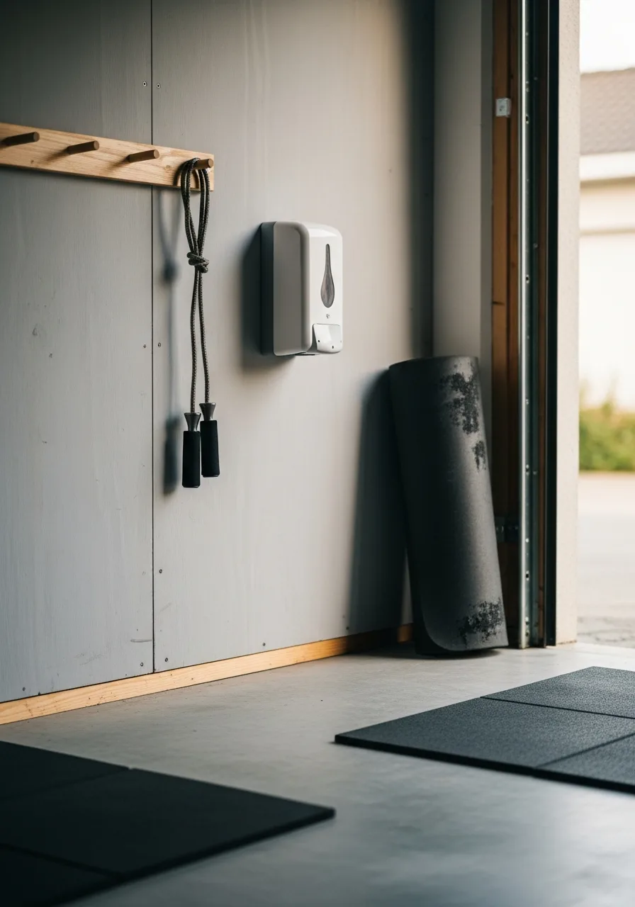 50. Wall Sanitizer Station