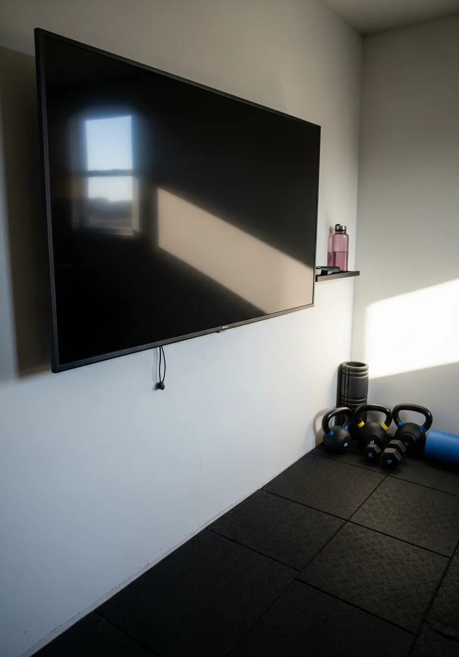 8. Wall Mounted TV