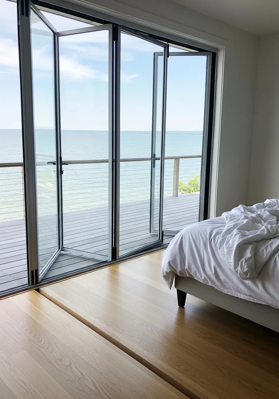 33. Accordion Glass Folding Doors