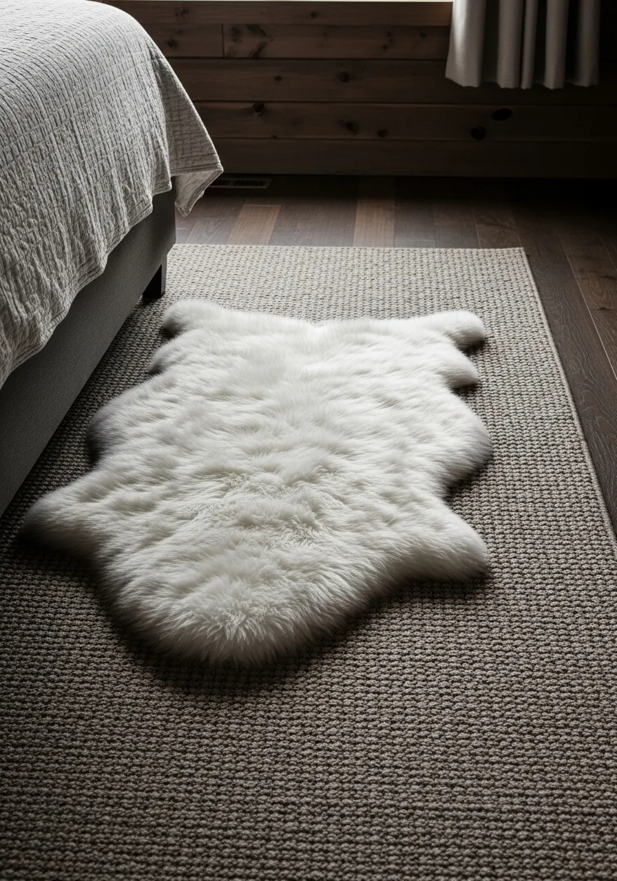 40. Faux Fur Floor Rugs