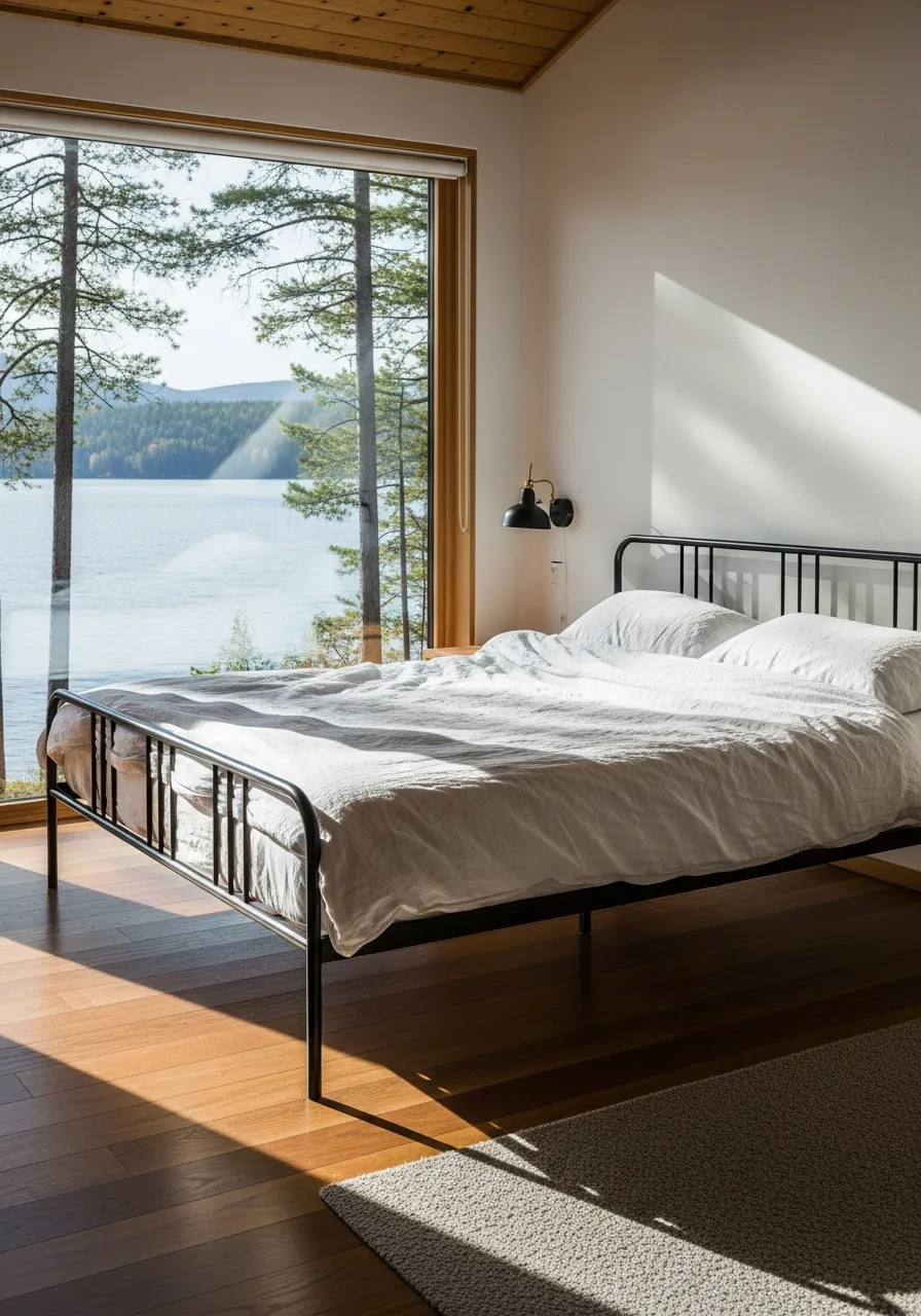 5. Black Metal Bed Frames
