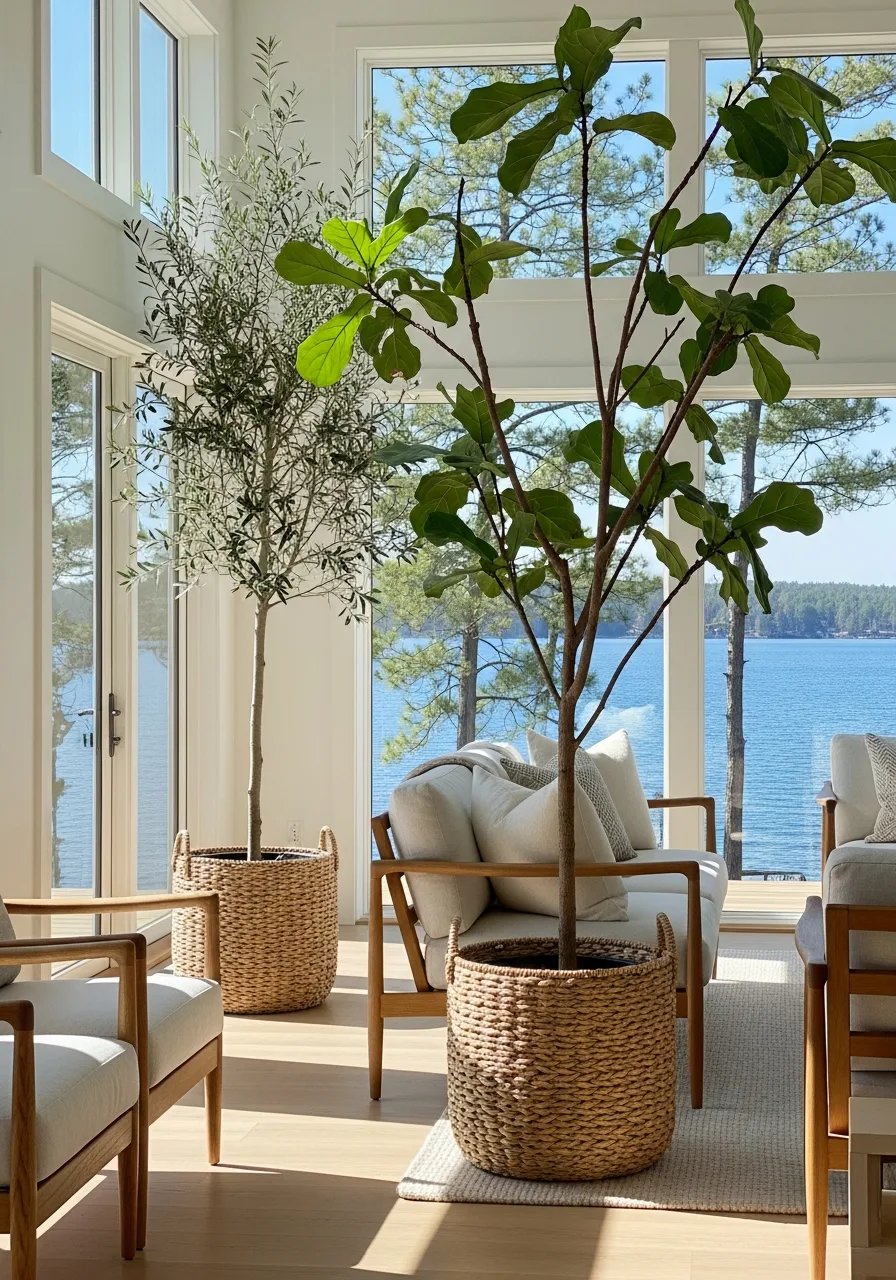25. Indoor Greenery and Trees