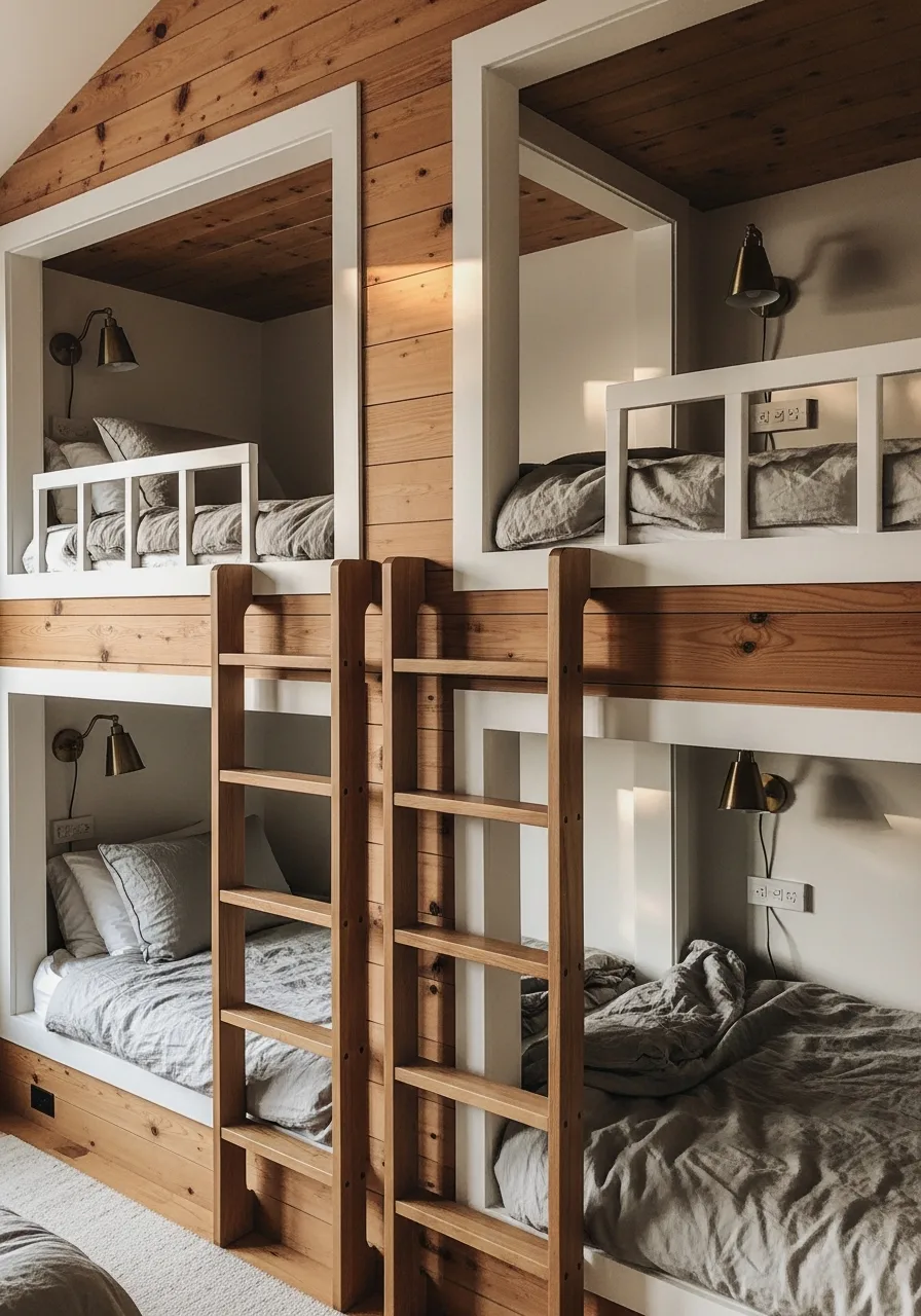 28. Built In Bunk Beds