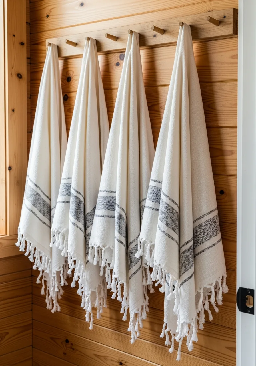 48. Flat Weave Turkish Cotton Towels