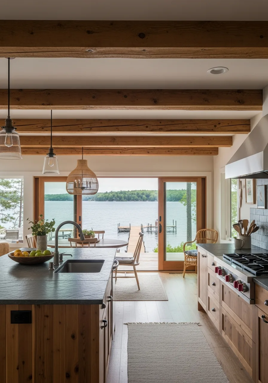 11. Exposed Wood Beams
